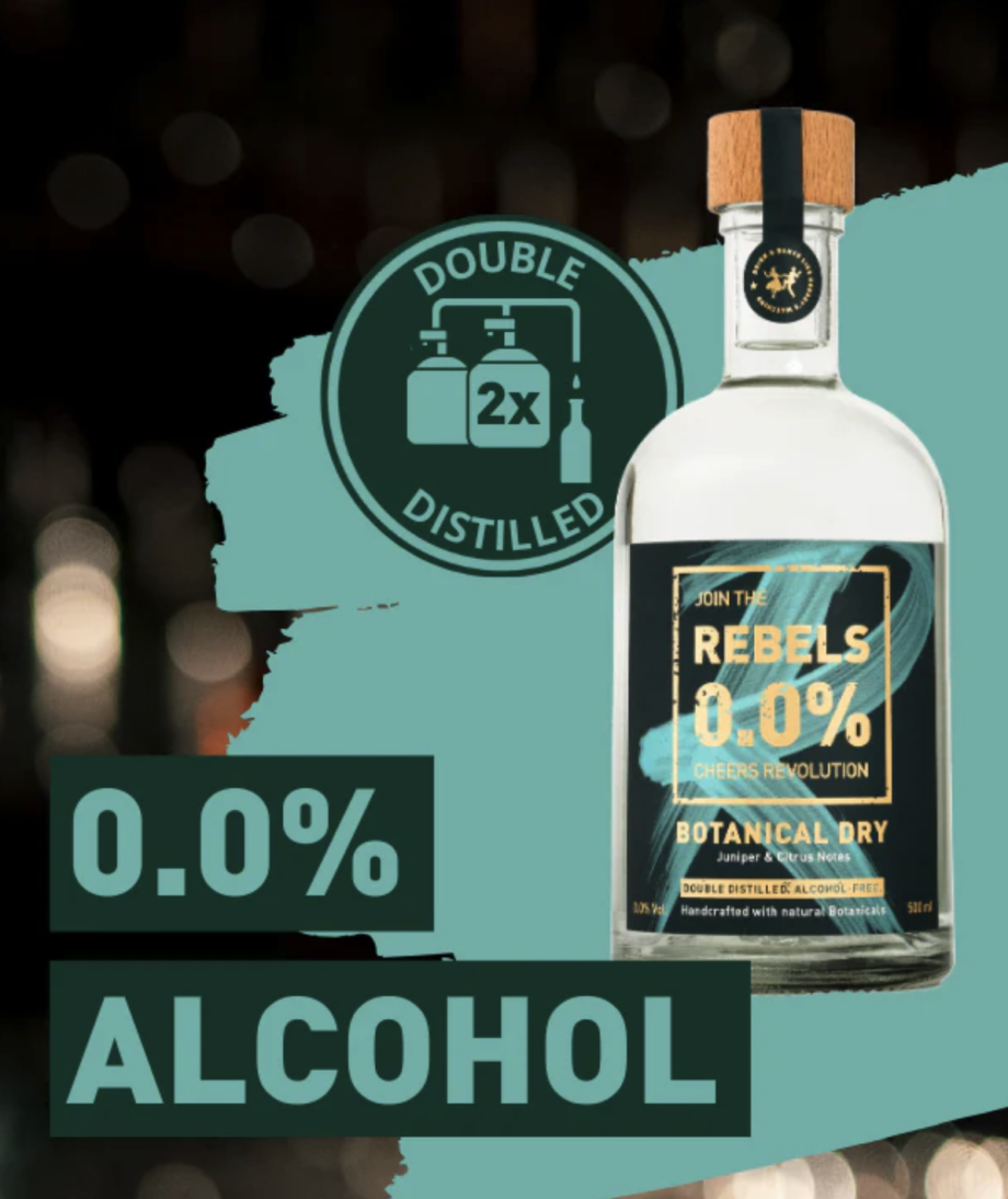 Rebels 0.0% Gin Alternative